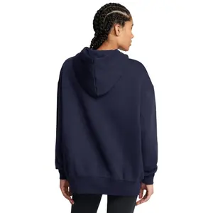 Sudadera con capucha oversized para mujer Under Armour Icon Fleece image-3