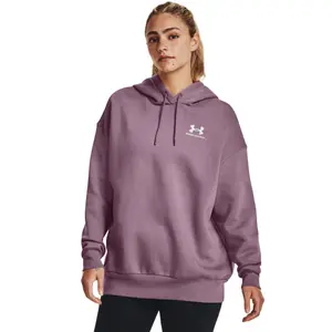 Casaco com capuz para mulher Under Armour Essential Flc OS image-2