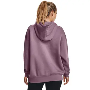 Casaco com capuz para mulher Under Armour Essential Flc OS image-4