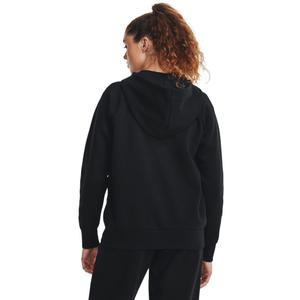Felpa con cappuccio in pile da donna con zip integrale Under Armour Rival image-4