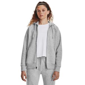 Felpa con cappuccio in pile da donna con zip integrale Under Armour Rival image-2