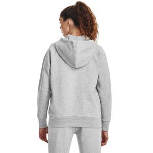 Felpa con cappuccio in pile da donna con zip integrale Under Armour Rival image-4