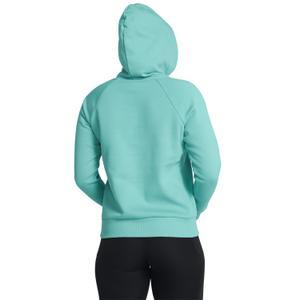 Sweatshirt med huva och stor damlogotyp Under Armour Rival Fleece image-2