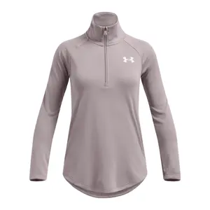 Girls' 1/2 zip training top Under Armour Tech™ image-0