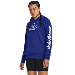 Hoodie für Damen Under Armour Rival Fleece Graphic image-2
