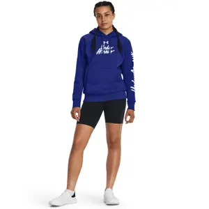 Hoodie für Damen Under Armour Rival Fleece Graphic image-1