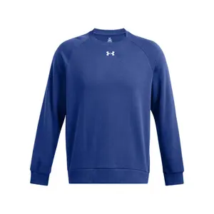 1379755-432-sweatshirt-a-col-ras-du-cou-under-armour-icon-fleece-bleu-blanc