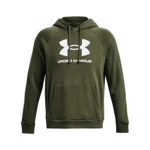 1379758-390-sweatshirt-a-capuche-under-armour-rival-fleece-logo-vert-marine-blanc