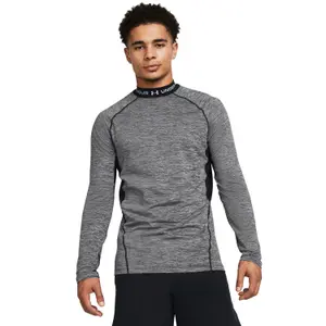 Camiseta de manga larga con cuello alto Under Armour ColdGear Twist image-2