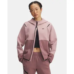 1379842-673-fleece-mit-kapuze-damen-under-armour-unstoppable-tourmaline-pink-maroon-mist-black