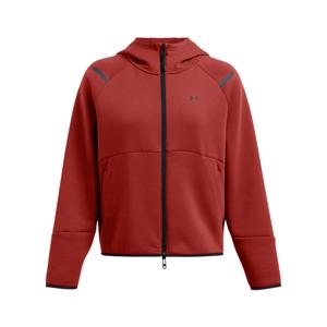 1379842-840-kurtka-damska-under-armour-unstoppable-fleece-pomaranczowy-ziemisty-czarny