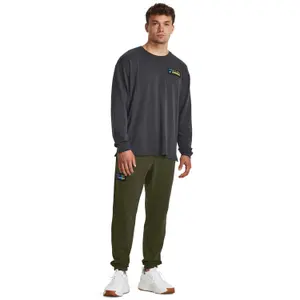 Pantalón de chándal de forro polar grueso Under Armour Project Rock image-2