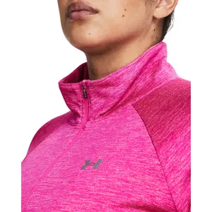 Langarmtrikot 1/2 Zip Frau Under Armour Tech Twist& image-3