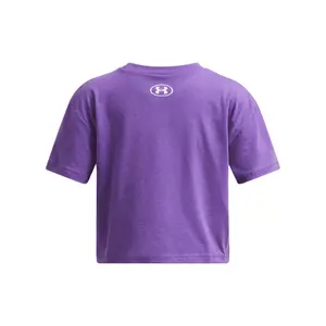 Camiseta niña Under Armour Crop Logo image-1