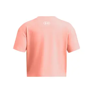 Meisjes T-shirt Under Armour Crop Logo image-1