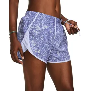 Calções para mulheres Under Armour Fly-By Printed 3" image-1