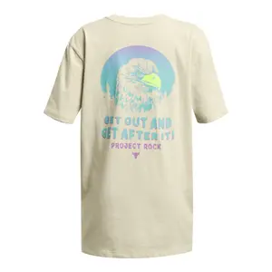 Meisjes T-shirt Under Armour Project Rock Balance Campus image-1