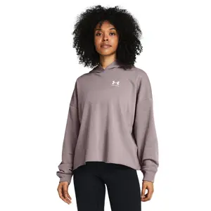 Sweatshirt oversized com capuz para mulher Under Armour Rival Terry image-1