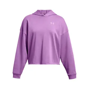 Sweatshirt com capuz de grandes dimensões para mulher Under Armour Rival Terry image-0