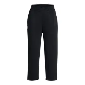 Pantalón de chándal de pierna ancha para mujer Under Armour Rival Terry Crop