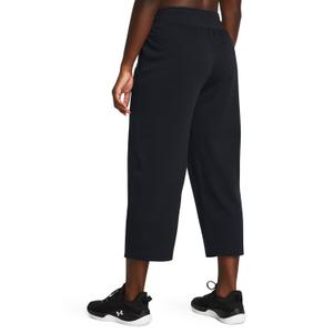 Pantalón de chándal de pierna ancha para mujer Under Armour Rival Terry Crop image-4
