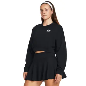 Women's oversize crop sweatshirt Under Armour Rival Terry image-1