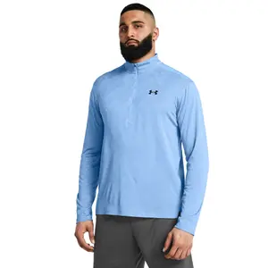 Kurtka dresowa z pół zamkiem szybowym z dzianiny Under Armour Tech™ Geode image-1
