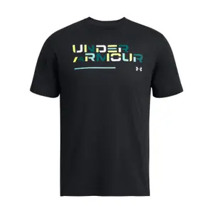 T-shirt Under Armour Colorblock Wordmark image-0