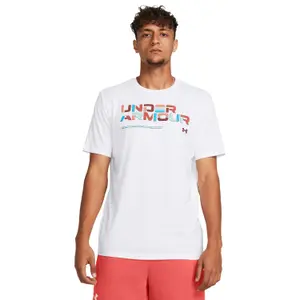 T-Shirt Under Armour Colorblock Wordmark image-1