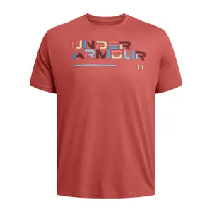 Camiseta Under Armour Colorblock Wordmark image-0
