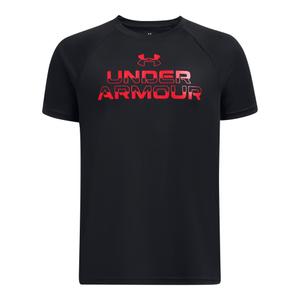 1383010-002-kindert-shirt-under-armour-techtm-split-wordmark-schwarz-rot
