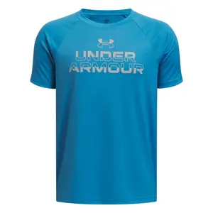 Tröja för barn Under Armour Tech™ Split Wordmark image-0