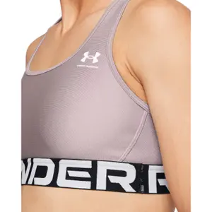 Sports bra Under Armour HeatGear Mid Branded image-4