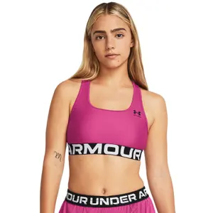 Sujetador de mujer Under Armour HeatGear Mid Branded image-1