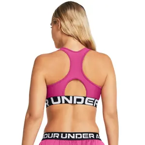 Sujetador de mujer Under Armour HeatGear Mid Branded image-3