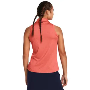 Damska koszulka polo bez rękawów Under Armour Playoff image-3