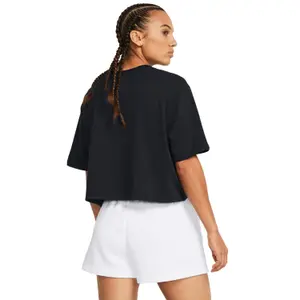 T-shirt crop de mulher Under Armour Campus Boxy image-3