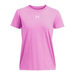 1383648-572-damen-t-shirt-under-armour-rival-core-lebendiges-magenta-weiss