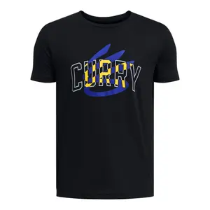 Kid's T-shirt Under Armour Curry Logo image-0