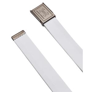 1383935-100-belt-under-armour-drive-stretch-webbing-white-silver-heather-gray-one-size