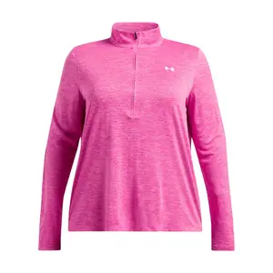 Heathered women's 1/2 zip sweatshirt Under Armour Tech™ image-0