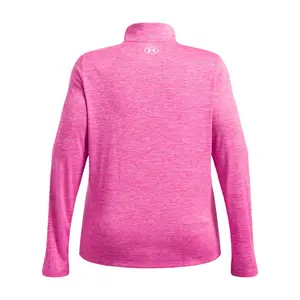 Heathered women's 1/2 zip sweatshirt Under Armour Tech™ image-1