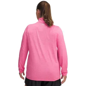 Drill top allenamento da donna con 1/2 zip Under Armour Tech image-1