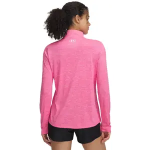 Trainingsshirt 1/2 rits voor dames Under Armour Tech™ image-1