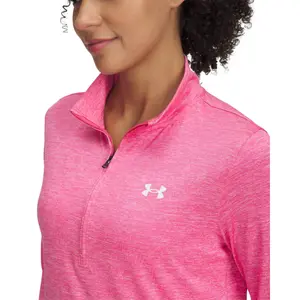 Trainingsshirt 1/2 rits voor dames Under Armour Tech™ image-2
