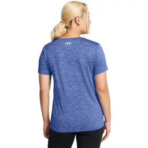 Camiseta de mujer jaspeada Under Armour Tech™ image-3