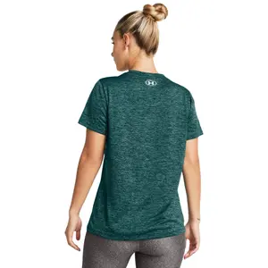 Camiseta de mujer jaspeada Under Armour Tech™ image-3