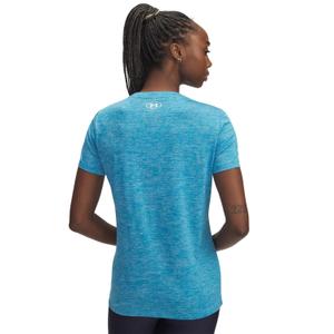 Camiseta de mujer jaspeada Under Armour Tech image-3