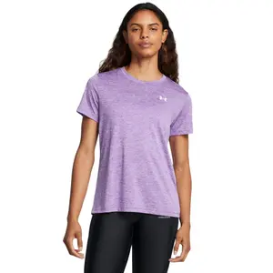 Camiseta de mujer jaspeada Under Armour Tech™ image-1