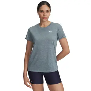 Camiseta de mujer jaspeada Under Armour Tech image-1